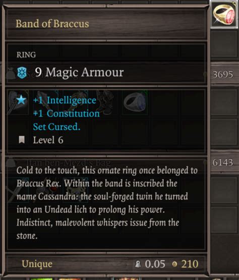 If I look at my inventory, my accuracy and resistances are not lowered (display bug) BUT here is the thing, the first. . The cursed ring divinity 2